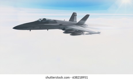Fighter / 3d render