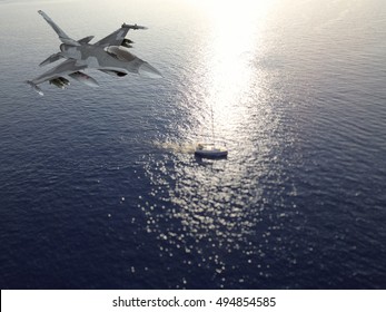 Fighter jet / 3d render