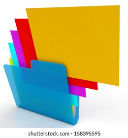 Files Shows Organizing Documents Filing And Paperwork