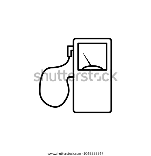 filling
machine icon. Element of Car sales and repair for mobile concept
and web apps. Thin line  icon for website design and development,
app development. Premium icon on white
background