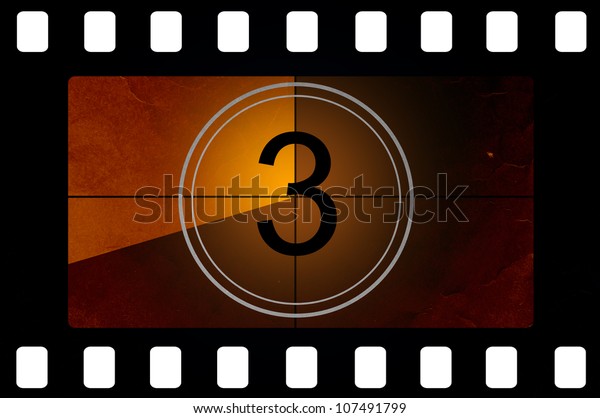 Film Countdown 3 Stock Illustration 107491799 | Shutterstock