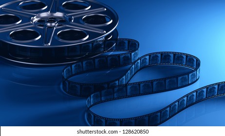 Film Reel With Filmstrip