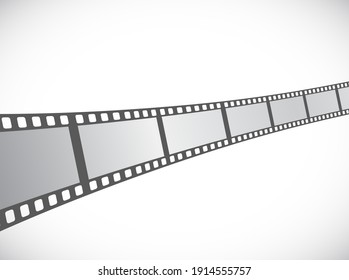 filmstrip film-roll icon abstract background