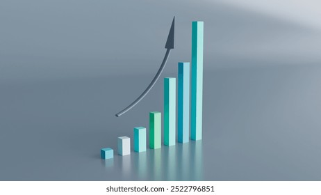 Finance chart showed a significant increase in stock market profits, driven by higher interest rates and steady growth in money investments. finance, growth, increase, interest, money, profit, stock.