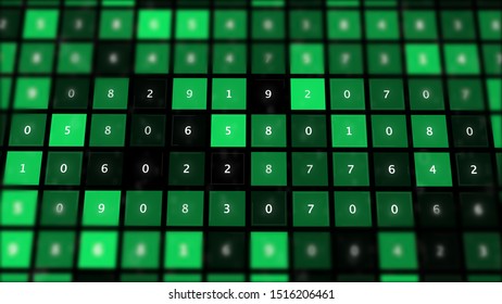 The finance spreadsheet concept abstract background.