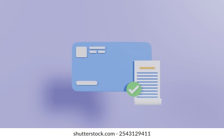 Financial accounting audit payment of invoice bill verified, Evaluation check mark, valid transaction pay, authorized money transfer - Powered by Shutterstock