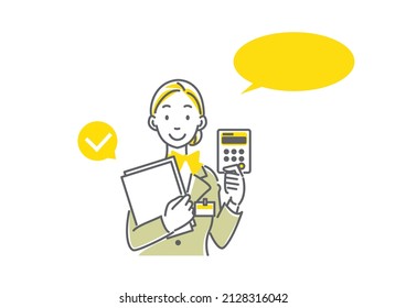 financial advisor with calculator and documents - Powered by Shutterstock