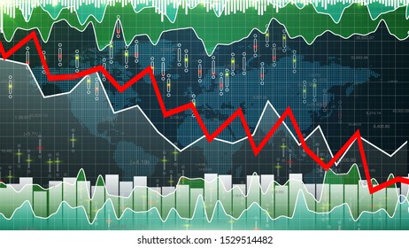 38 Downfall growth infographic Images, Stock Photos & Vectors ...