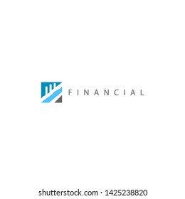 Financial Logo Matching Boxes Graphics Colors Stock Illustration ...