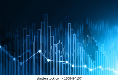 Stock Market Candle Graph Analysis On Stock Photo 220914328 | Shutterstock