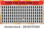 find the odd one out