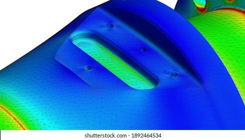 Finite Element Analysis - 3D Illustration