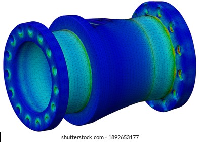 Finite Element Analysis - 3D Illustration