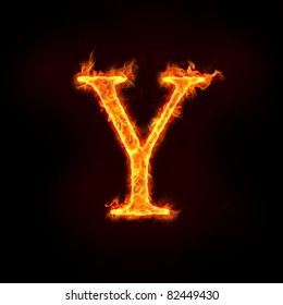 Fire Alphabets Flame Letter Y Stock Illustration 82449430 | Shutterstock