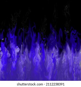 Fire Blue Object Wallpaper Square Stock Illustration 2112238391 ...