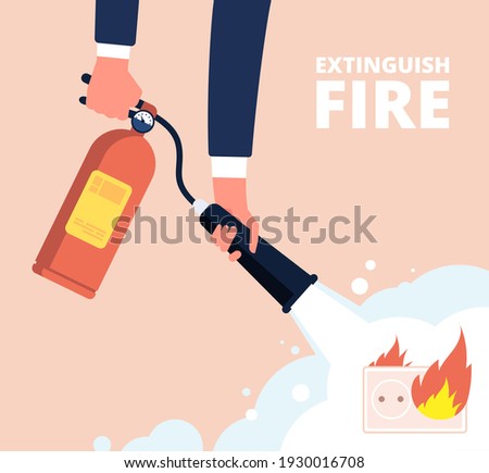 Similar – foam extinguisher