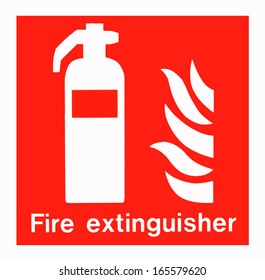 Fire Extinguisher Sign Fire Extinguisher Symbol Stock Illustration ...