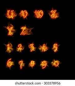 Fire font collection