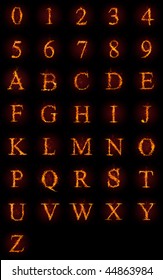 Fire font collection