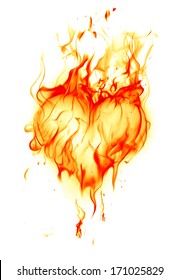 Heart On Fire Images Stock Photos Vectors Shutterstock