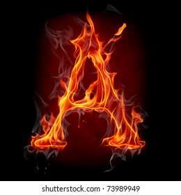 Flaming Letters Images, Stock Photos & Vectors | Shutterstock