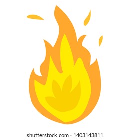 Fire Logo Red Yellow Fire Stock Illustration 1403143811 | Shutterstock