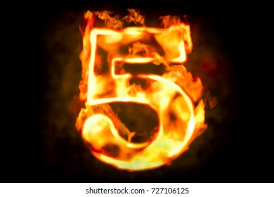 Fire Alphabet Letter U Flaming Burn Stock Illustration 2082704434