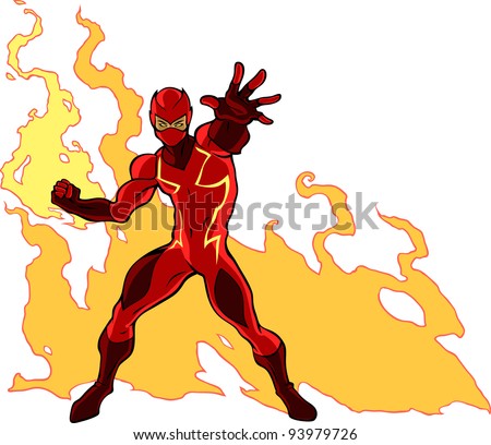 Fire super boy
