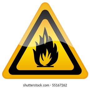 Fire Warning Sign