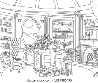 77,504 Coloring book room Images, Stock Photos & Vectors | Shutterstock