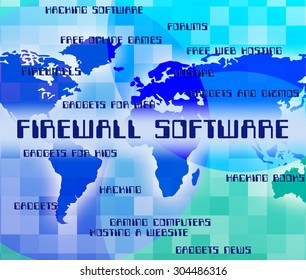 Firewall Software Indicating No Access And Shareware