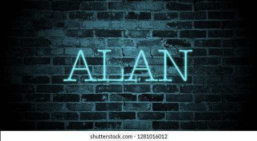 Alan Name Images, Stock Photos & Vectors | Shutterstock