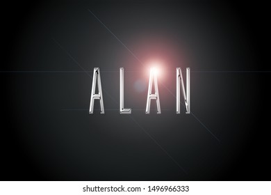 Alan Name Images, Stock Photos & Vectors | Shutterstock