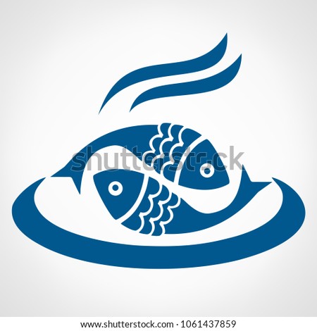 Fish. Raster image.