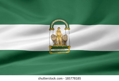 Flag Of Andalusia - Spain