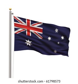 1,017 Australian Flag Pole Isolated Images, Stock Photos & Vectors ...