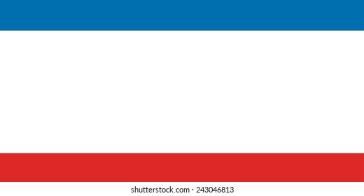 Flag Of Crimea Republic, Russia