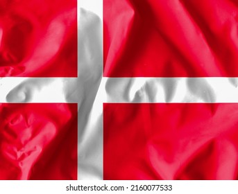 Flag Denmark Flag Denmark Called Dannebrog Stock Illustration ...