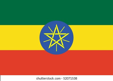 Flag Of Ethiopia