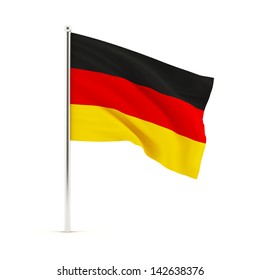 Germany Flag Vector Illustration Stock Vector (Royalty Free) 104698688