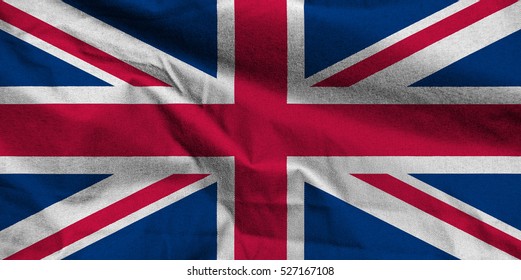 Flag of Great Britain - Shutterstock ID 527167108