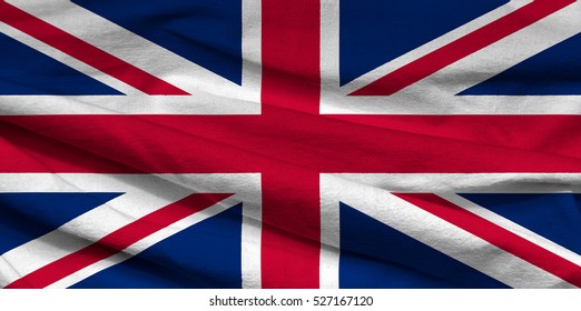 Flag of Great Britain - Shutterstock ID 527167120