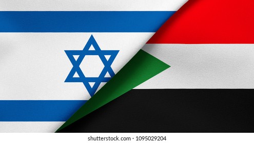 Flag Of Israel And Sudan