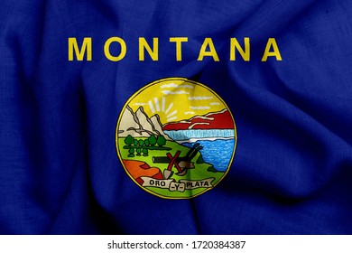 Montana Flag Country Symbol Illustration Stock Illustration 1536618527 ...