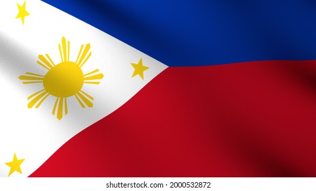 405 3d rendering wave flag philippines Images, Stock Photos & Vectors ...