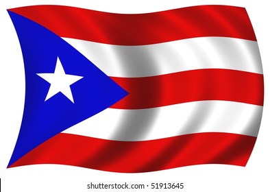 Flag Puerto Rico Stock Illustration 51913645 | Shutterstock