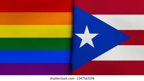 Gay Puerto Rican Flag Images Stock Photos Vectors Shutterstock