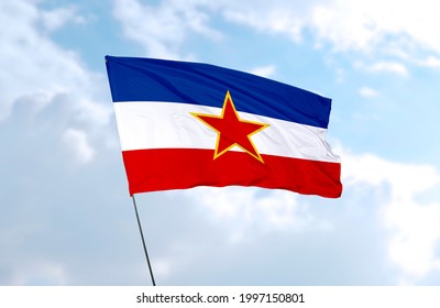 Flag Of The Socialist Federal Republic Of Yugoslavia - 3D Render