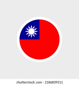 741 Taiwan flag circle Images, Stock Photos & Vectors | Shutterstock