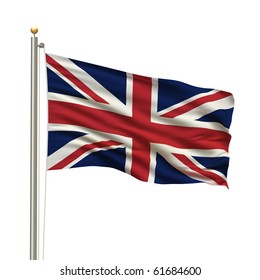 5,532 British flag on pole Images, Stock Photos & Vectors | Shutterstock